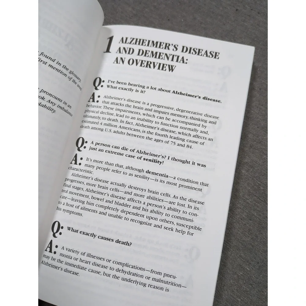 VTG 1996 Alzheimer's & Dementia Q&A by Jennifer Hay, People's Medical‎ Society